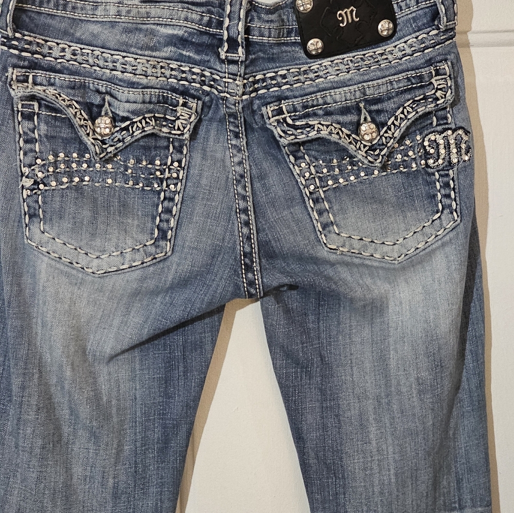 Miss Me light wash boot cut jeans